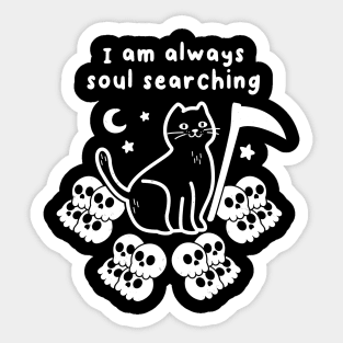 Soul Searching Sticker